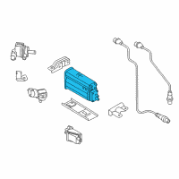 OEM 2017 Kia Cadenza Canister Assembly Diagram - 31420F6500