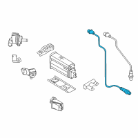 OEM 2020 Kia Cadenza Oxygen Sensor Assembly Diagram - 392103L600