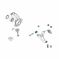 OEM 2012 Ford Transit Connect Bushings Diagram - 2T1Z-3069-A