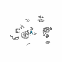 OEM 2013 Toyota FJ Cruiser Servo Diagram - 87106-35190