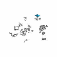 OEM 2013 Toyota FJ Cruiser Element Diagram - 87139-33010