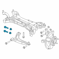 OEM 2015 Jeep Compass FSTNR Pkg-CAMBER Adjustment Diagram - 5019074AA