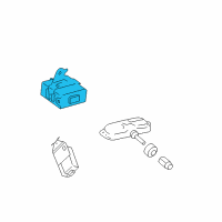 OEM 2013 Scion iQ Control Module Diagram - 89769-74010