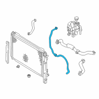 OEM 2007 Mercury Mariner Overflow Hose Diagram - YL8Z-8B081-BA