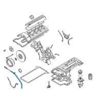 OEM 2003 BMW Z8 Guide Tube Diagram - 11-43-1-407-900