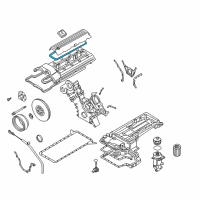 OEM 2003 BMW Z8 Profile-Gasket Diagram - 11-12-1-406-744