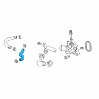 OEM 2018 Chevrolet Spark Lower Hose Diagram - 42495490