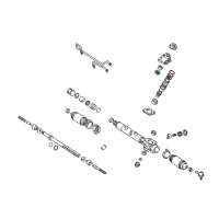 OEM 2004 Toyota Sequoia Upper Bearings Diagram - 90365-19001