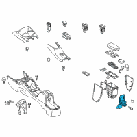 OEM 2017 Toyota Prius C Rear Panel Diagram - 58903-52020-C0