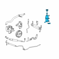 OEM 2011 Cadillac SRX Reservoir Diagram - 20900120