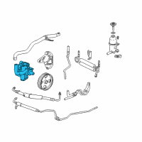 OEM 2011 Cadillac SRX Pump Asm-P/S Diagram - 13574902