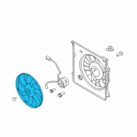 OEM Kia Borrego Fan-Cooling Diagram - 252313E950