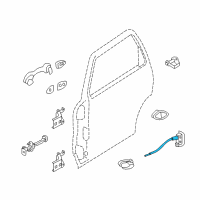 OEM 2005 Mercury Mariner Cable Diagram - YL8Z-78266A46-AA