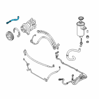 OEM 2015 BMW X6 Radiator Return Line Diagram - 32-41-6-792-492