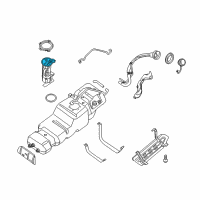 OEM Nissan Armada Fuel Gauge Sender Unit Diagram - 25060-ZQ60A