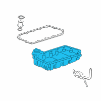 OEM 2000 Honda Civic Pan, Oil Diagram - 21150-PET-000