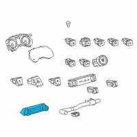 OEM Toyota RAV4 Prime Dash Control Unit Diagram - 55900-42620