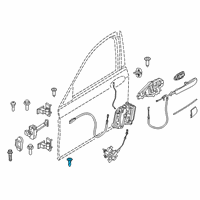 OEM BMW 528i Torx-Countersunk Screw Diagram - 07-14-7-261-771