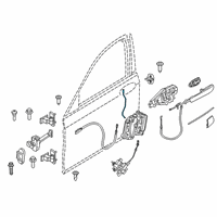 OEM 2019 BMW 740i xDrive Operating Rod, Door Front Left Diagram - 51-21-7-337-991