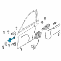 OEM 2021 BMW 745e xDrive Front Door Brake Diagram - 51-21-7-335-907