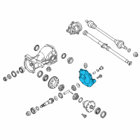 OEM 2010 Hyundai Santa Fe Cover Assembly Diagram - 53075-3B300