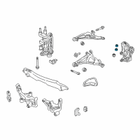 OEM 2002 Acura NSX Boot, Ball Joint Diagram - 51010-SL0-000
