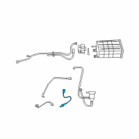 OEM 2011 Jeep Wrangler Oxygen Sensor Diagram - 56029084AA