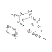 OEM 2005 Toyota MR2 Spyder Pressure Cut-Off Switch Diagram - 88645-60030