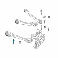 OEM 2022 BMW 740i xDrive Hex Screw With Collar Diagram - 33-32-6-764-966