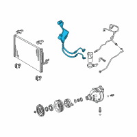 OEM 1997 Chevrolet Venture Hose & Tube Assembly Diagram - 19208302