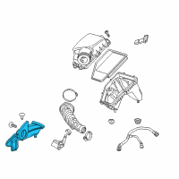 OEM 2020 Chevrolet Malibu Inlet Duct Diagram - 84221044