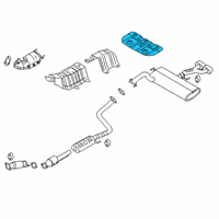 OEM Kia Soul Protector-Heat Rear Diagram - 28795K0100