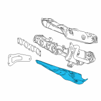 OEM 2021 Toyota Corolla Lower Shield Diagram - 17168-37120