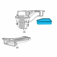 OEM 2018 Chrysler Pacifica Filter-Air Diagram - 68235291AB