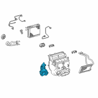 OEM Toyota Servo Diagram - 87106-0C070