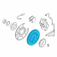 OEM 2020 BMW M240i xDrive BRAKE DISC, LIGHTWEIGHT, VEN Diagram - 34-20-6-898-719