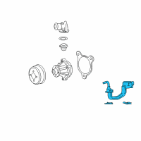 OEM 2008 Lincoln Mark LT Lower Housing Diagram - 3L3Z-8C368-E