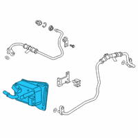 OEM 2022 Chevrolet Blazer Oil Cooler Diagram - 24290617