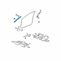 OEM 2009 Honda Accord Grn R, FR Plr*NH686L* Diagram - 84101-TE0-A03ZA