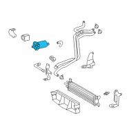 OEM Chrysler Crossfire Water Pump Diagram - 5135368AC