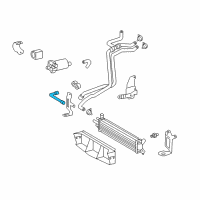 OEM Chrysler Crossfire Hose-Radiator Diagram - 5135372AA