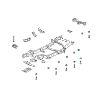 OEM 2011 Chevrolet Suburban 2500 Upper Insulator Diagram - 10358347