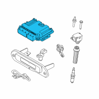 OEM 2012 Ford Explorer PCM Diagram - BB5Z-12A650-AANP