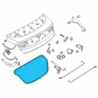 OEM 2017 Lincoln MKZ Weatherstrip Diagram - DP5Z-5443720-B