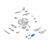 OEM 2013 BMW X5 Switch Seat Adjusting Front Right Diagram - 61-31-9-275-066