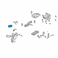 OEM 2007 Honda Element Tube A, Air Inlet Diagram - 17251-PZD-A10