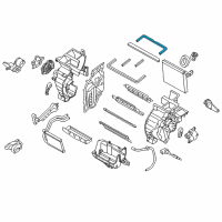 OEM Hyundai Elantra Coupe Seal-Duct NO.3 Diagram - 97248-3X000