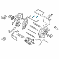 OEM Hyundai Elantra Coupe Seal(A)-Heater To Duct Diagram - 97246-3X100