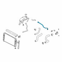 OEM Oldsmobile Alero Inlet Pipe Diagram - 24506749