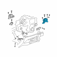 OEM Chevrolet Equinox Side Mount Diagram - 84228984